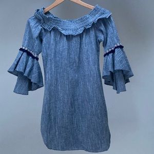 Misa Los Angeles | Vanessa Off-the-Shoulder Cotton Dress